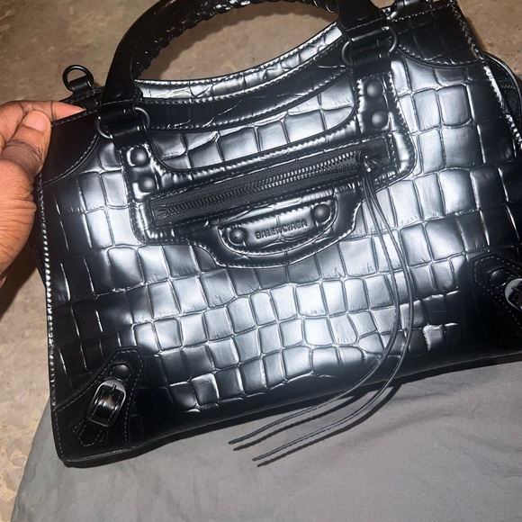 BALENCIAGA Black Neo Classic City bag (small) - Picture 2 of 9